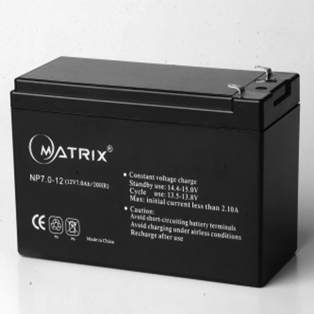 艾礼富 报警主机专用后备电池 12V/7AH